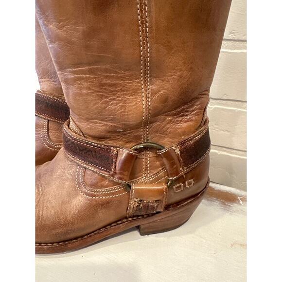 Bed Stu Conbler Series Boots, women’s size 6 1/2. Brown leather - Picture 2 of 8
